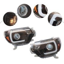 For 2012-2015 Toyota Tacoma Led Drl Bar Projector Headlights Headlamp Leftright For 2012-2015 Toyota Tacoma Led Drl Bar Projector Headlights Headlamp Leftright
