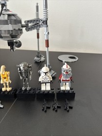 LEGO Star Wars: Separatist Spider Droid (7681) 100% Complete RARE Commander Fox