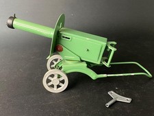 Vintage seltenes Maschinengewehr Maxim Metall Uhrwerk Spielzeug UdSSR. Model Toy