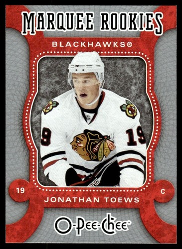 2007-08 O-Pee-Chee MARQUEE ROOKIE Jonathan Toews Rookie Chicago Blackhawks #517