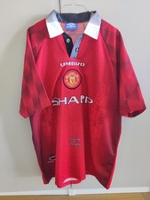 Manchester United 1996-1997 Home Shirt Eric Cantona #7 Size XL Original Umbro