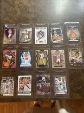 Bo Nix Lot of 9 Rookies 5 Inserts