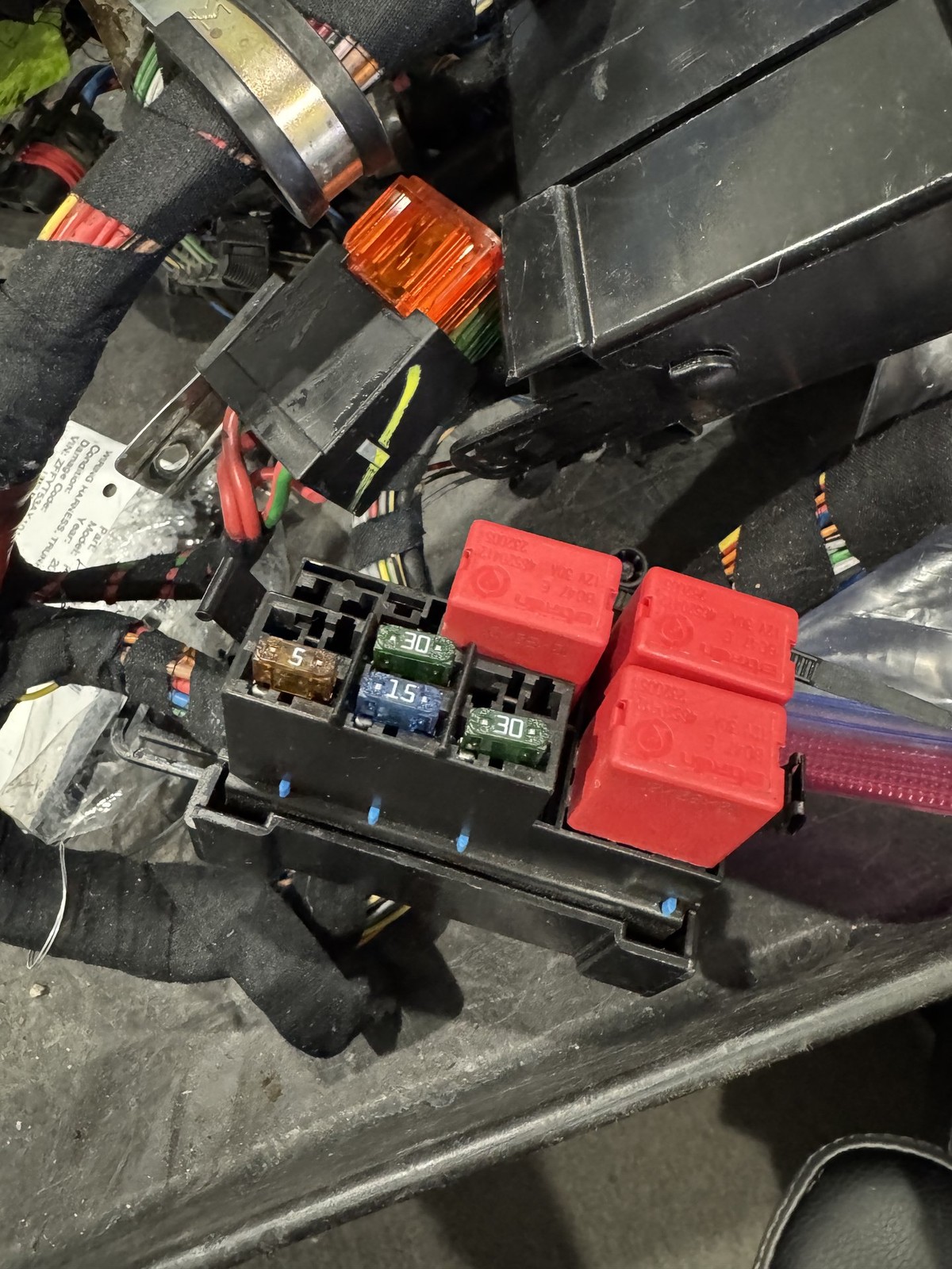 Ferrari 360 Spider 2000-2005 Front Trunk wiring harness P/N 178346