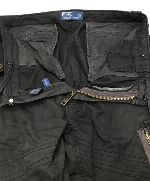 POLO RALPH LAUREN Cotton parachute pants black | eBay Australia