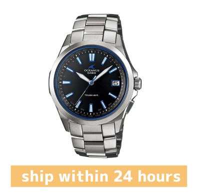 Casio Oceanus OCW-S100-1AJF Black Dial Titanium Radio Solar Men's