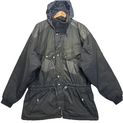 VTG NEVICA Celtech HI Ski Jacket Technical Ski size 44 Black Pockets  FS18