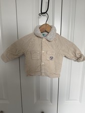 Disney Store Mickey Mouse Jacket Tan Corduroy Sherpa Linned 18M