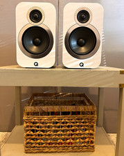 Q Acoustics 3020i Bookshelf Speaker Pair 2.0 Wired White 75W 6 Ohm