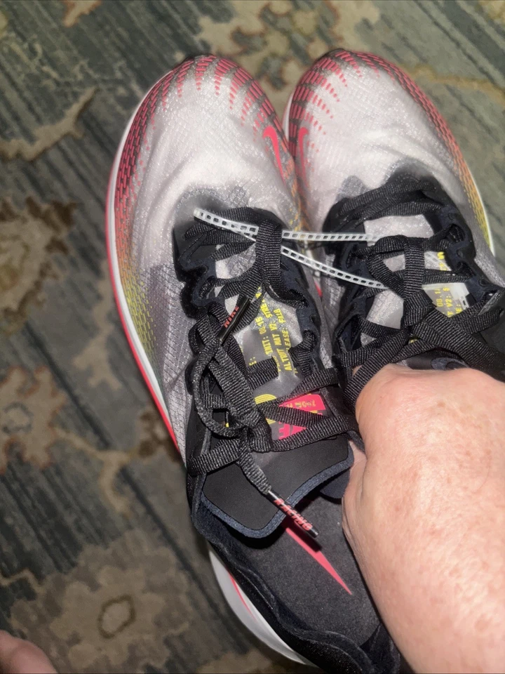 Nike Men’s Zoom Fly SP Fast Black Red Orbit Running Shoes BV6105-001 Size 13 New - Image 2 of 4