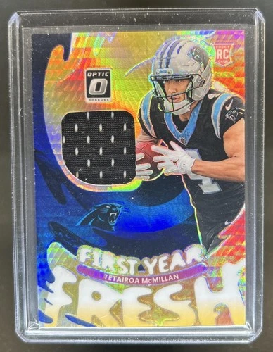 2025 Donruss Optic Tetairoa McMillan Blue Hyper (RAW)
