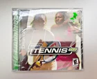 Sega Sports Tennis 2K2 (Sega Dreamcast 2001) Black Label - NEW + FACTORY SEALED!