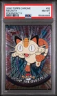 2000 TOPPS CHROME POKEMON - MEOWTH #52 PSA 8 NM-MT (New Certification)
