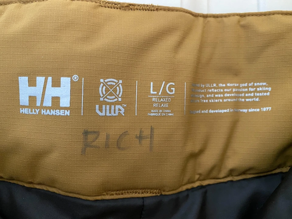 Мужские брюки-карго Helly Hansen Sogn, цвет рыси, размер большой - Изображение 4 из 4