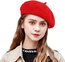 Women's French Beret Hats Chic Premium Wool Beret for a Stylish Wardrobe