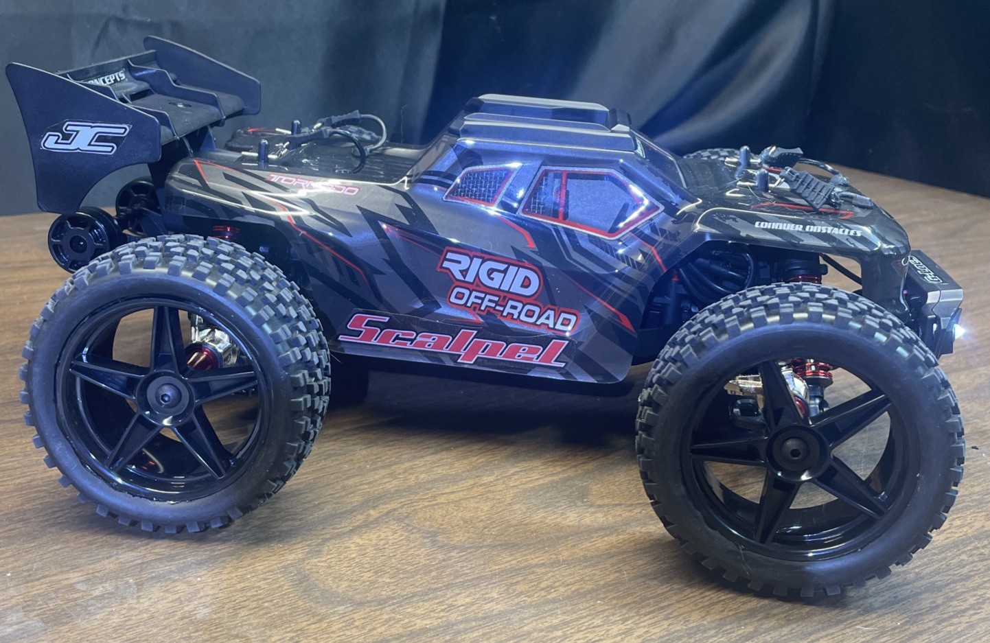 Brushless SG316 MAX Upgraded 45a ESC 3s Lipo 55+ Mph Rc Car Truck RTR Xtra Wide