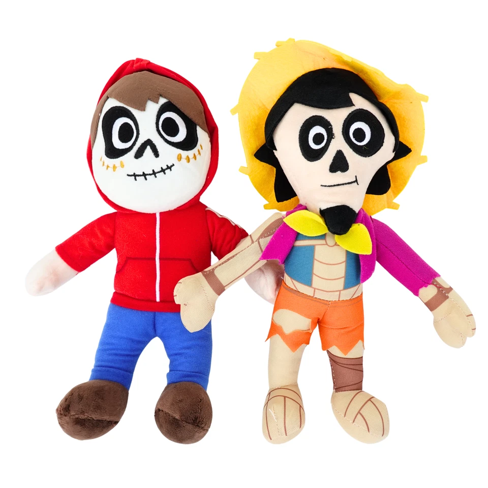 Disney Pixar COCO Paquete de 3 Juguetes Set - Peluche Miguel Rivera, Héctor Rivera y Coco Foto 2 de 4