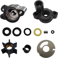 Mercury 4 4.5 7.5 9.8 HP Outboard Water Pump Impeller Kit For 46-70941A3 18-3446