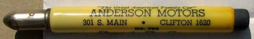 RARE ORIGINAL NOS 1940 DESOTO BAKELITE ADVERTISING BULLET PENCIL #J4 - Picture 6 of 7