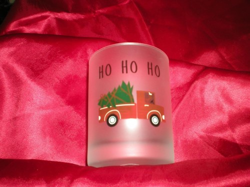 NEW FOUR "CULVER" BAR GLASSWARE CHRISTMAS "HO HO HO" DOF SNOW AND SIGNED - Picture 4 of 9