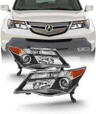 [HID Model] 2007-2009 Acura MDX Headlights without Adaptive Headlamps Left+Right