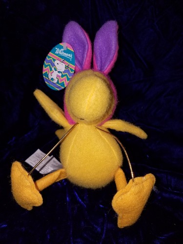 NUOVO WHITMANS PEANUTS CONIGLIO PASQUALE PORTA CARAMELLE ROSA E VIOLA - Foto 2 di 5