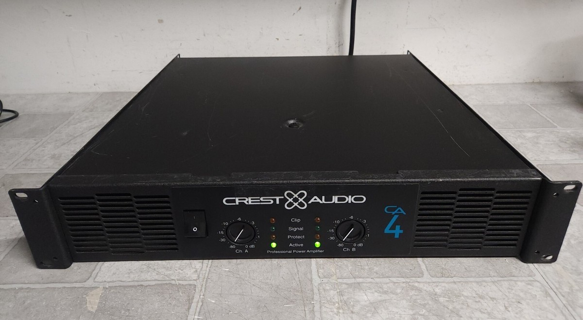 CREST AUDIO CA6 パワーアンプ CREST AUDIO CA6 PAパワーアンプ｜中古 山陽電子商会 第弐録音