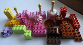 Lego Duplo Creative Cakes 6785 & My First Celebration 10862  Cake & Candles