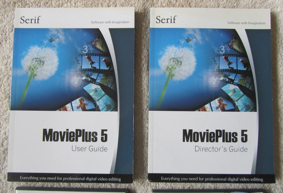 Serif MoviePlus 5 Digital Video Editing Software + Directors Collection + Guides - Image 2 of 4