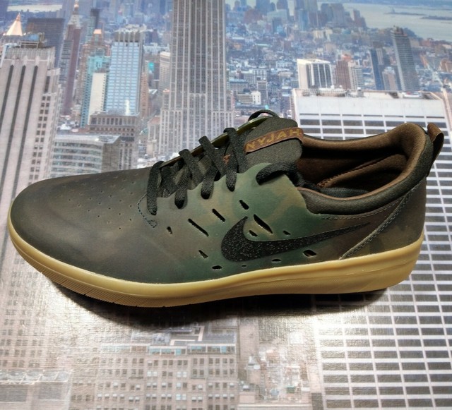 nike sb nyjah black gum