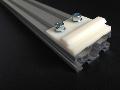 Profilgleiter für Aluminiumprofile von item 20x20 mm Nut 5 Flach-Form