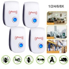 Spider Repellent Ultrasonic Pest Repeller Insect Mosquito Repellent Plug in UK