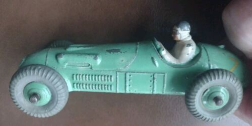 VINTAGE 1950'S DINKY TOYS NO. 23J HWM F1 RACING CAR DIECAST CAR - Picture 2 of 5