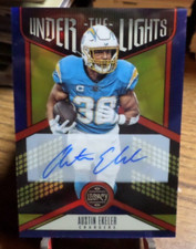 2023 PANINI LEGACY AUSTIN EKELER UNDER THE LIGHTS SAPPHIRE AUTO SP #’d 20/35!