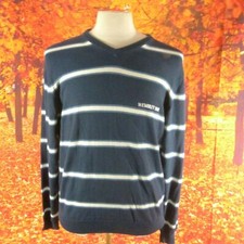 Tottenham Hotspur Wembley 1961 blue 100% cotton Jumper. UK men's size Large