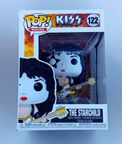 Funko Pop! Rocks Figur - The Starchild - 122 - Kiss - Ovp Leicht BeschäDigt --image