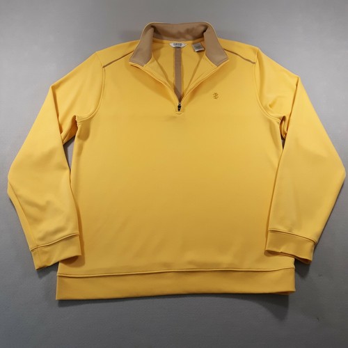 IZOD Zip Up Pullover Sweater Mens Large 
