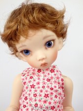 DOLL WIG SIZE 12/13" M AUBURN FITS VINTAGE AND MODERN DOLLS