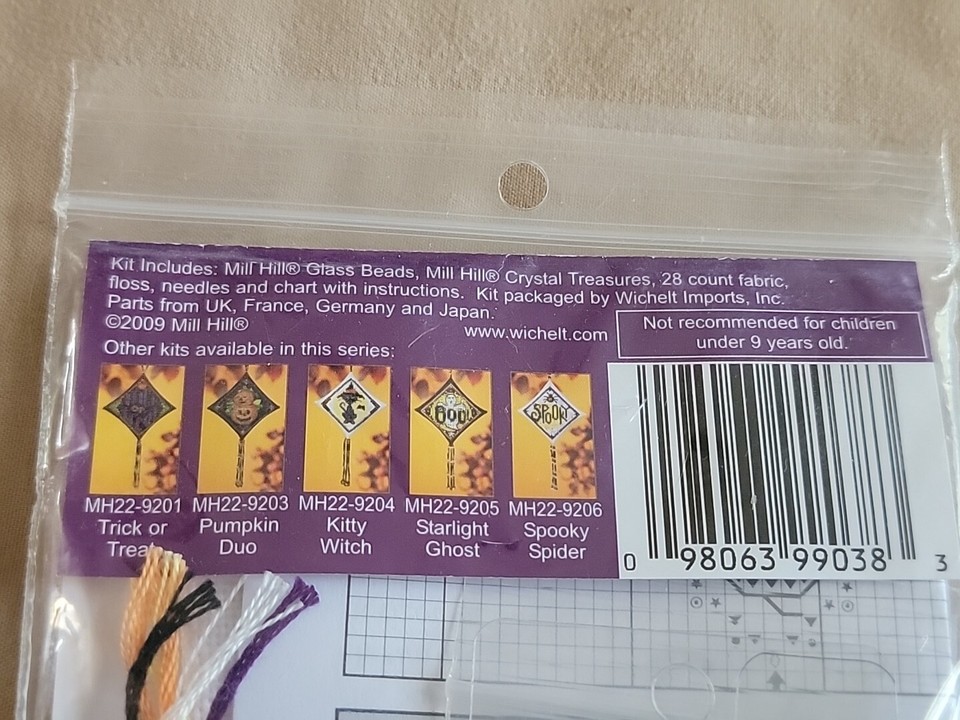 NIP Mill Hill Tiny Treasured Diamond Goblins Beaded Kit MH22