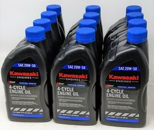 12pk Sae 20w50 4-cycle Engine Motor Oil Oem 99969-6298 Quart Bottle