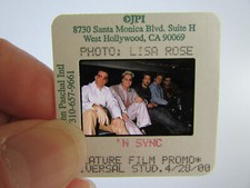 Original Press Photo Slide Negative - NSYNC - 2000 - L - Justin Timberlake