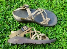 Women’s CHACO  ZX/2 Yampa Strappy Toe Sandals Soles Tan Size 9