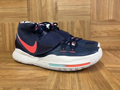 kyrie 6 navy crimson