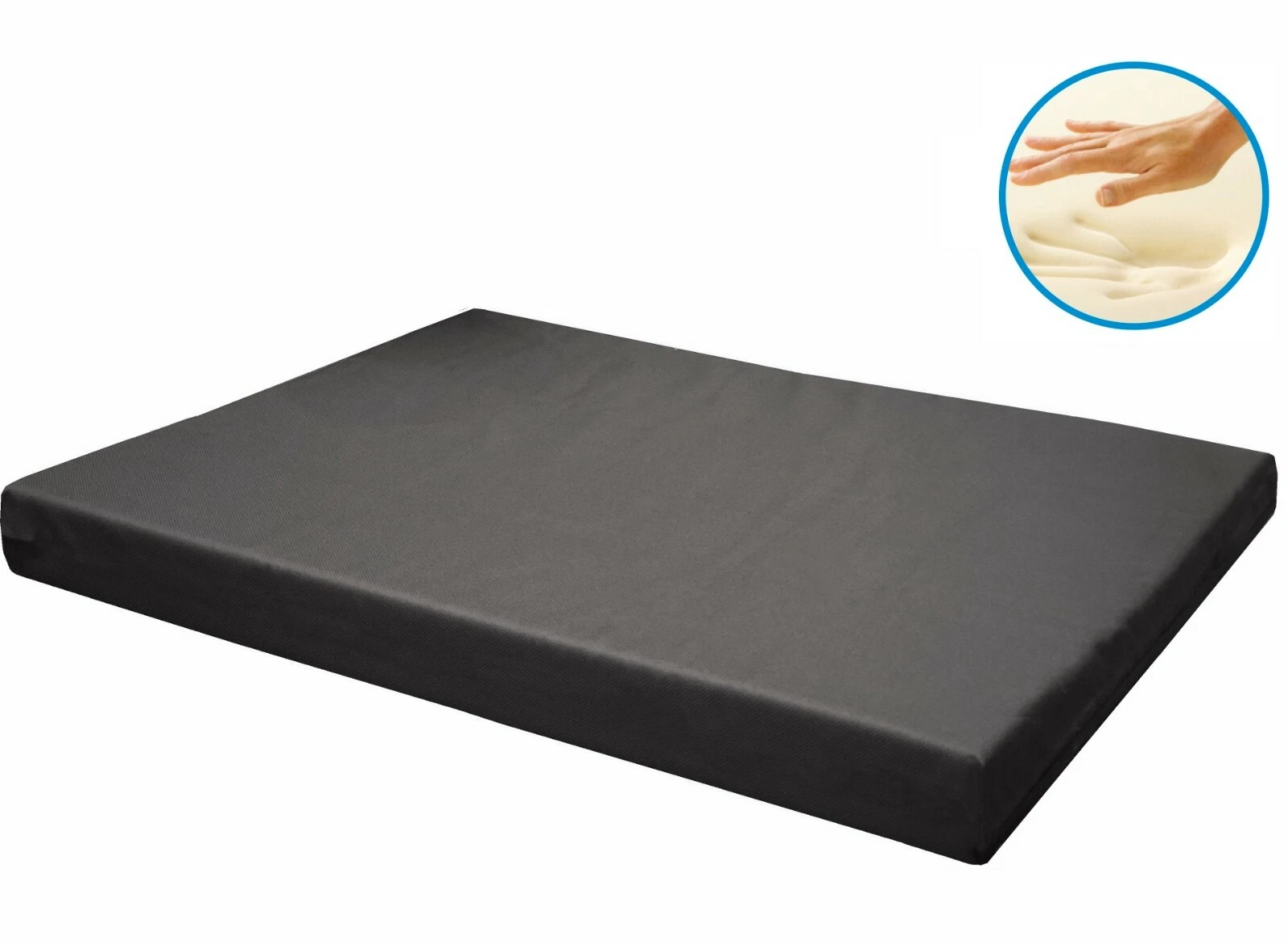 Waterproof Memory Foam Pet Dog Bed for Small Medium to Extra Large XL Crate Gray
Opens in a new wind
