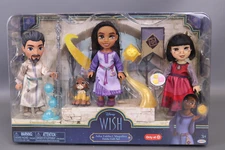 Disney Wish 6'' Asha Dahlia & Magnifico Petite Doll Gift Set