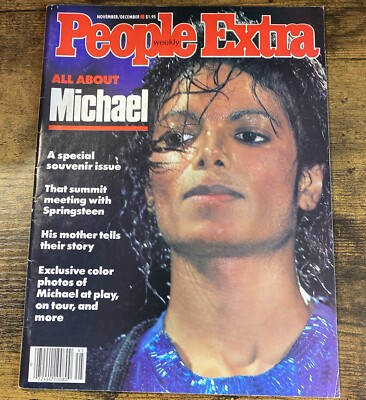 Michael Jackson People Extra Weekly Magazine, November December