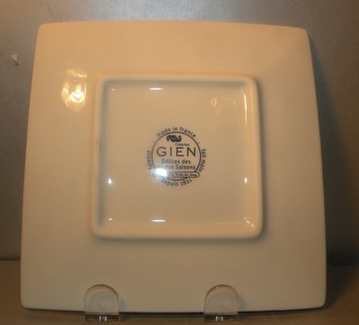 New Small Square Plate, Les Délices des 4 Saisons GIEN | eBay
