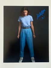 MILLIE BOBBY BROWN In Person Signed Autograph 20x25cm Stranger Things