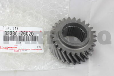 3333626020 Genuine Toyota GEAR, 5TH 33336-26020 | eBay