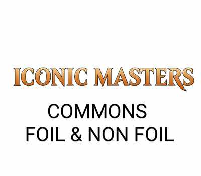 MTG ICONIC MASTERS (IMA): COMMON CARDS CHOOSE YOUR OWN /249 - LIGHT PLAY