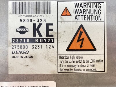 ECU DENSO 275800-3231, 5800-323, 23710BU721 | eBay